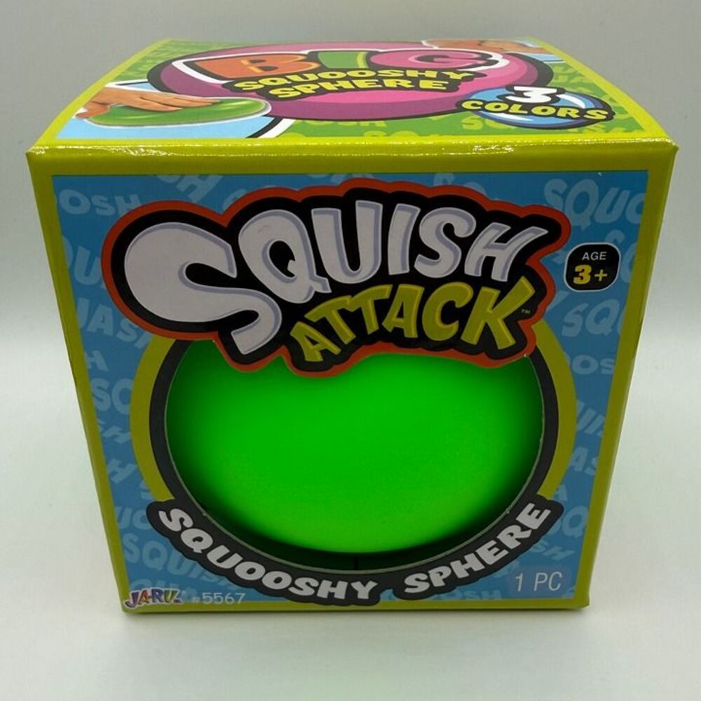 Ja Ru - BIG Squooshy Sphere in Green: JUMBO Viral Squishy Toy